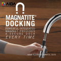 Brushed Nickel 304 Magnetic Smart Kitchen Faucet